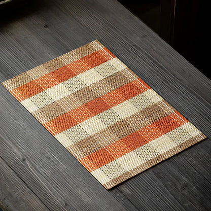 Bamboo Placemat Coaster – Japanese Style Non-Slip Table Pad