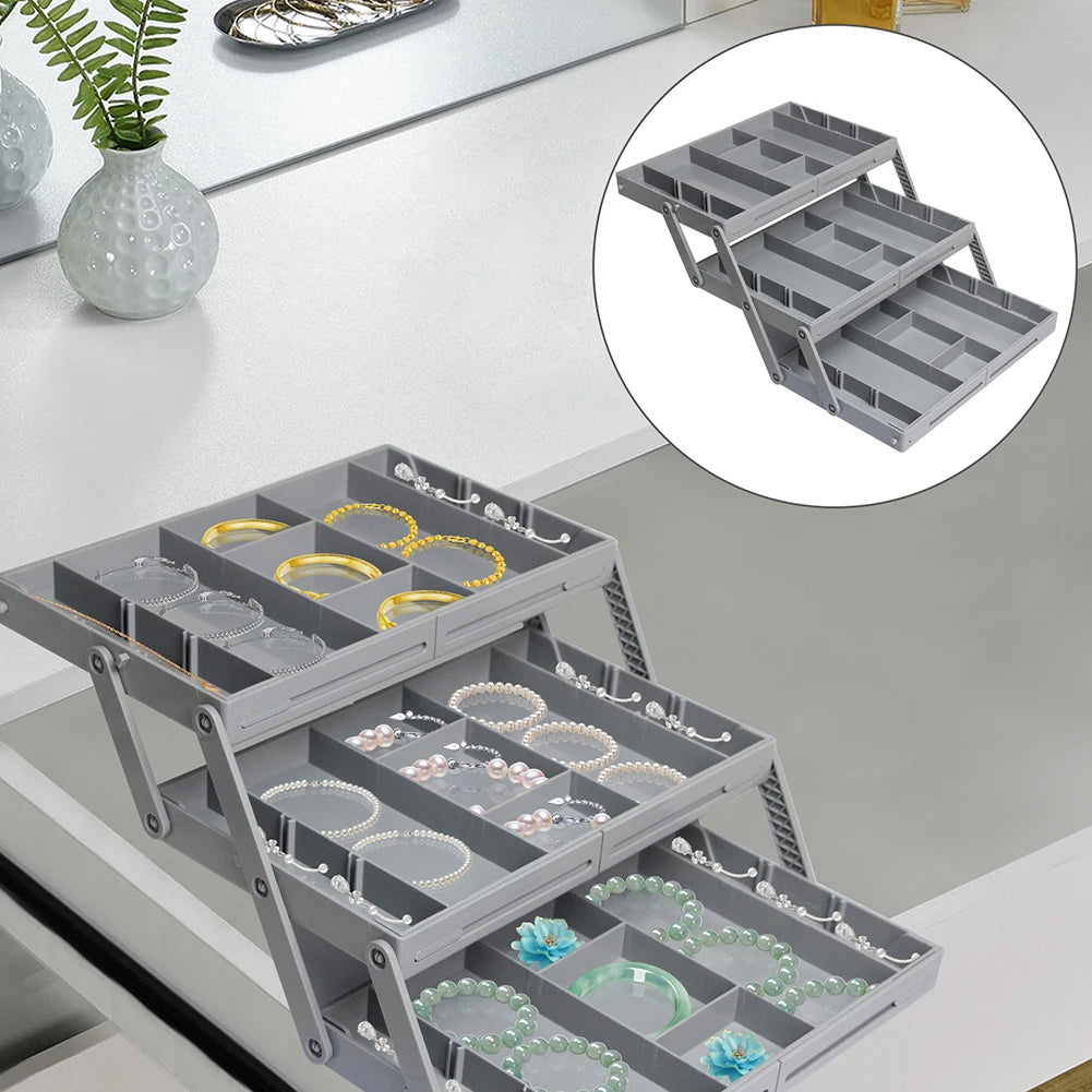 Smart Drawer Organizer – Multi-Tier Storage Tray for Home & Office