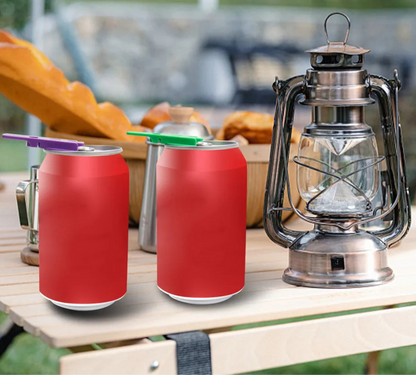 Portable bottle and can opener with reusable aluminum design for easy lid removal
