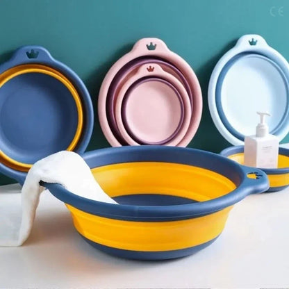 🛁 Foldable Travel Wash Basin – Portable, Compact & Durable