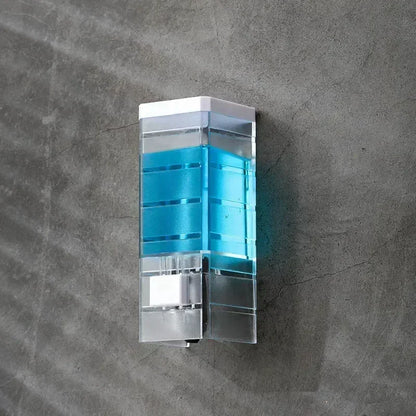 🧼 Wall-Mounted Manual Soap Dispenser – No-Drill Press Bottle for Bathroom & Kitchen 🖐️