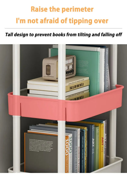 🛒 Kitchen Storage Trolley 🛁 Multi-Tier Utility Cart 🔄 Rolling Shelf Rack 📚