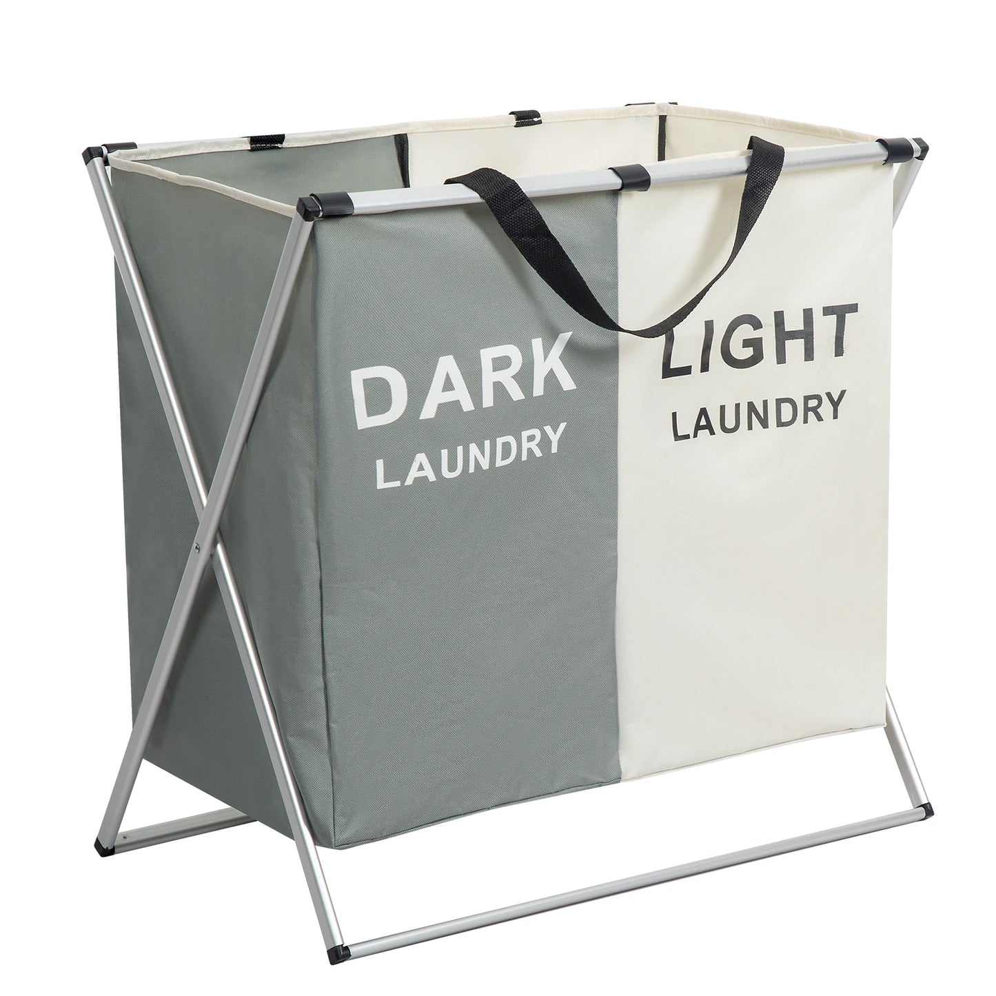 3 Grids Laundry Basket – Foldable Waterproof Clothes Hamper