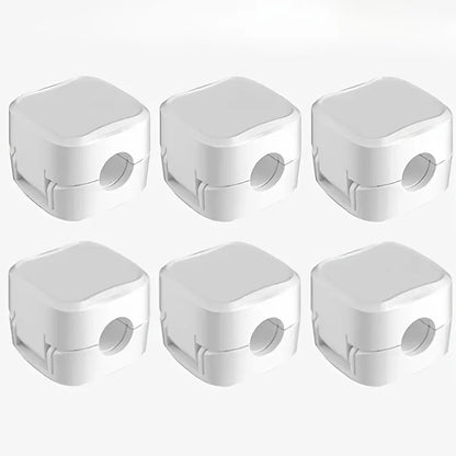 📎 6/12/18pcs Magnetic Cable Organizer – Reusable Cord Clip for Desk, Wall & Kitchen