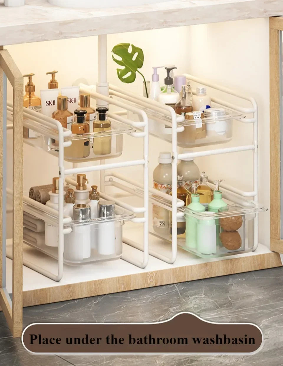 🍅 Kitchen Storage Rack – Multi-Tier Pull-Out Organizer for Veggies & More 🧅