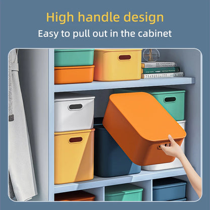 🎨 Colorful Stackable Storage Box 🧺 Tidy Up with Style! 🎨