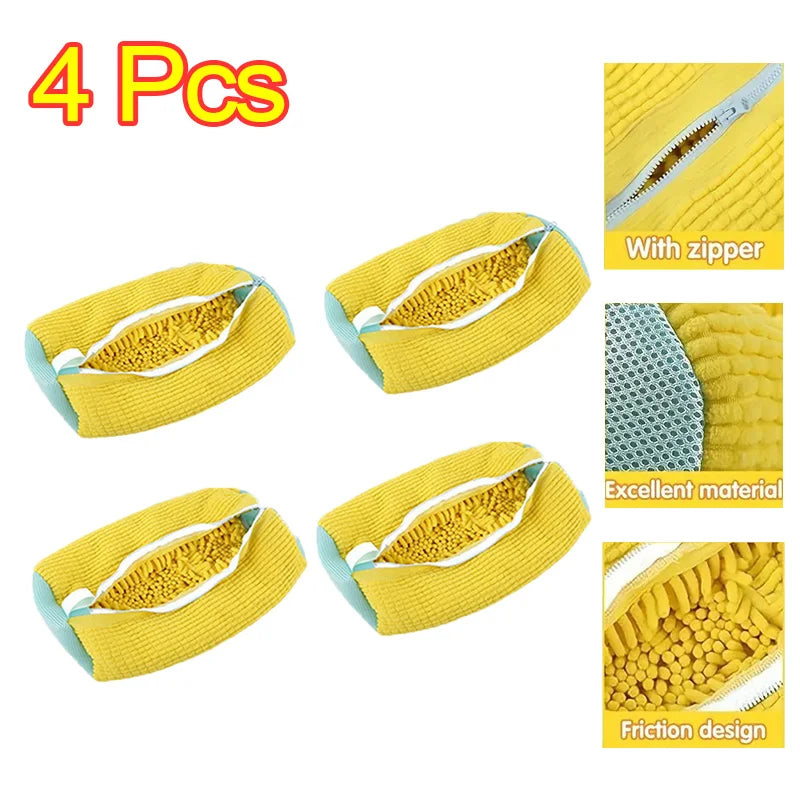 🧼 Sneaker & Slipper Washing Net Bag – Laundry Mesh Shoe Protector 👟