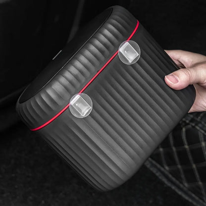 Pop-Up Car Trash Can – Door-Mounted & Desktop Use, Large Capacity Waste Bin
