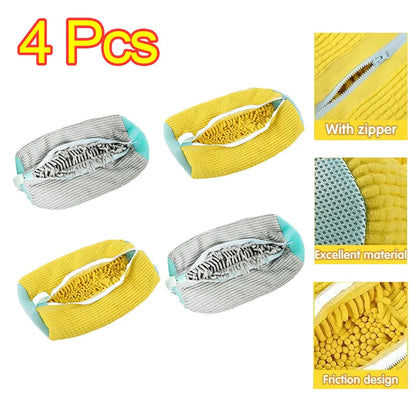 🧼 Sneaker & Slipper Washing Net Bag – Laundry Mesh Shoe Protector 👟