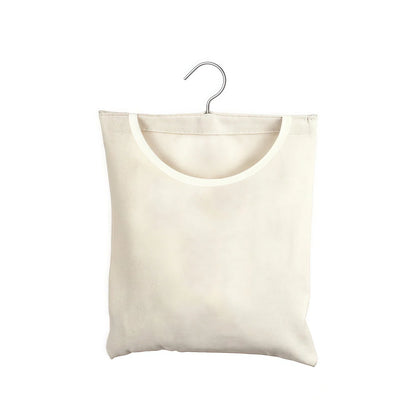 🧺 Hanging Canvas Storage Bag – Washable Clothespin Organizer for Home, Bathroom & Travel 🧵