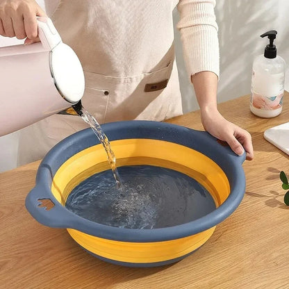 🛁 Foldable Travel Wash Basin – Portable, Compact & Durable