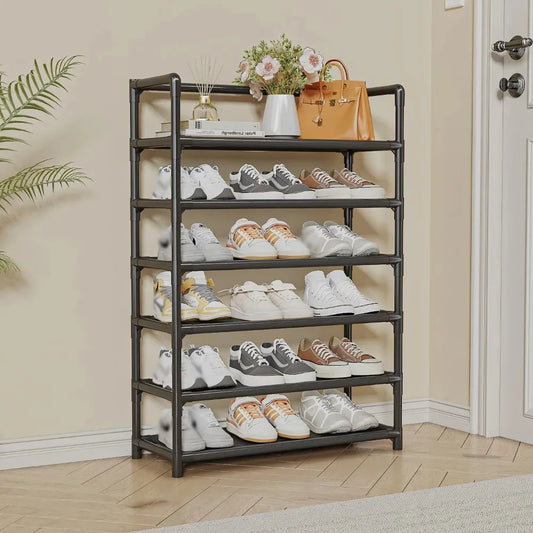 Multi-Layer Shoe Rack  Space-Saving Storage  Entryway Organizer