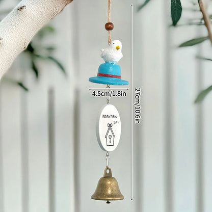 🔔 Wooden Door Bell – Japanese Wind Chime for Home & Garden Decor 🔔