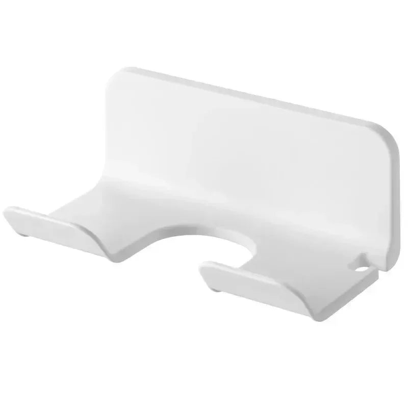 💈 Wall Mounted Hair Dryer Holder – Punch-Free Organizer 💈