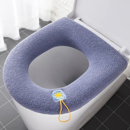 Toilet Seat Cover – Winter Thick Fleece Universal Waterproof Pad