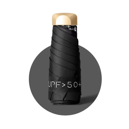 ☂️ Compact Foldable Sun & Rain Umbrella – Stylish & Portable ☂️