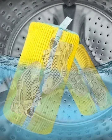 🧼 Sneaker & Slipper Washing Net Bag – Laundry Mesh Shoe Protector 👟