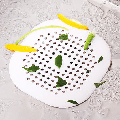 🌀 Silicone Shower Drain Hair Catcher – Anti-Clog Sink Stopper for Kitchen & Bathroom