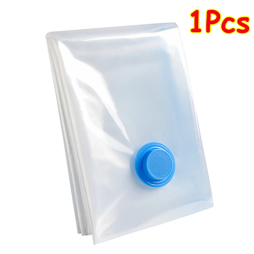 🧳 Vacuum Storage Bags – 1-24Pcs Space Saving with Hand Pump 🧳
