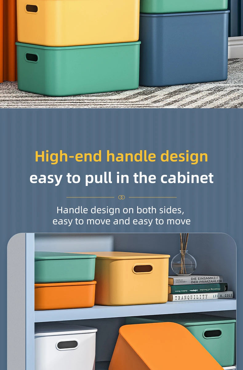 🎨 Colorful Stackable Storage Box 🧺 Tidy Up with Style! 🎨