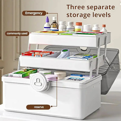 Multi-Layer Storage Case – Ideal for Vitamins, First-Aid & More