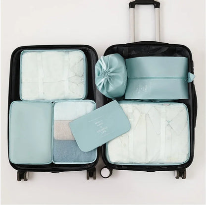 🧳 7-Piece Travel Packing Cube Set – Lightweight Luggage Organizer for Clothes & Accessories