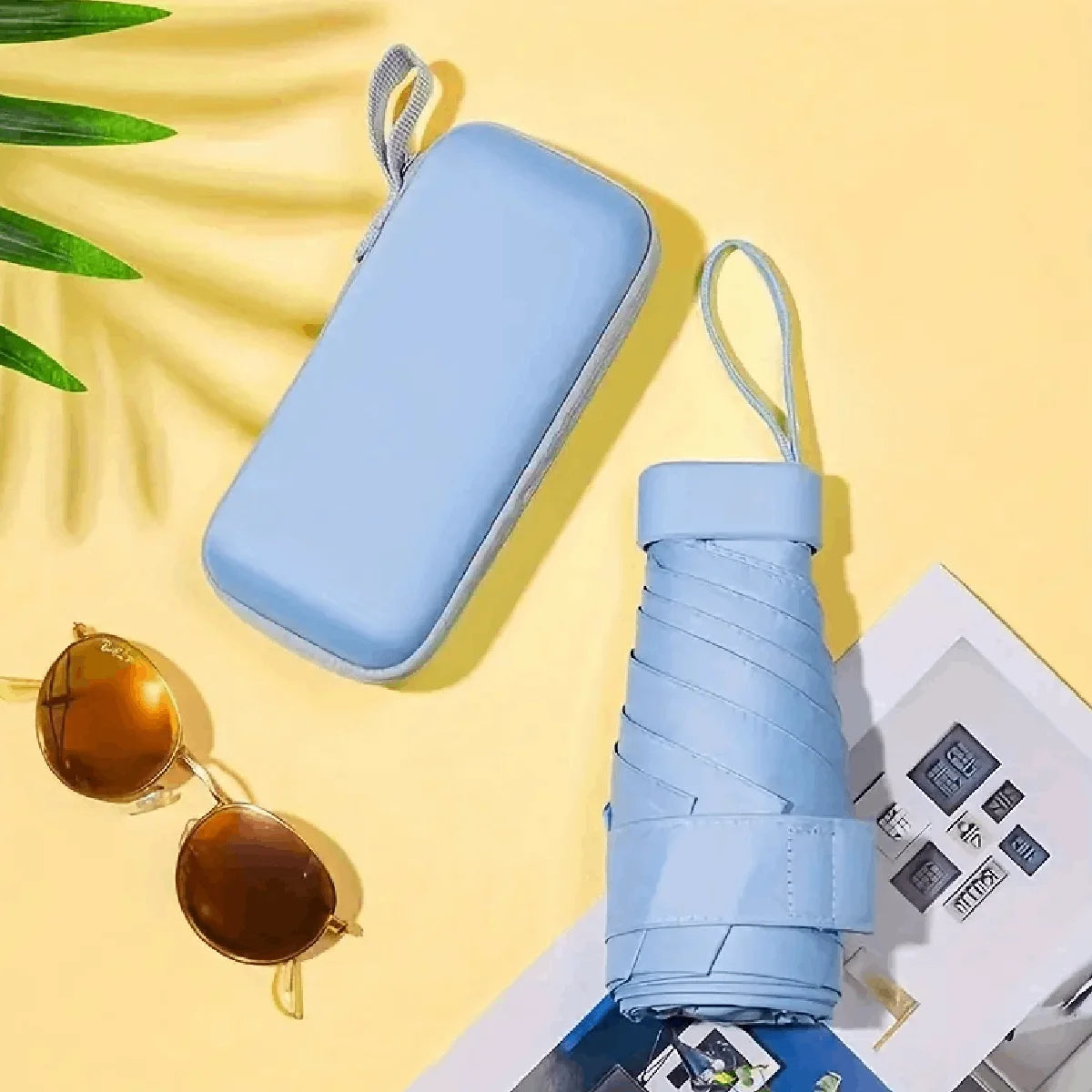 🌂 Portable Ultra-Light UV-Resistant Sixfold Mini Umbrella 🌂
