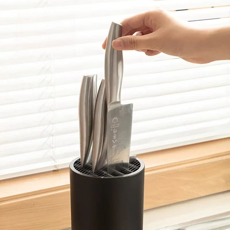 🔪 Knife Holder Stand – 6 Styles Universal Storage Organizer 🔪