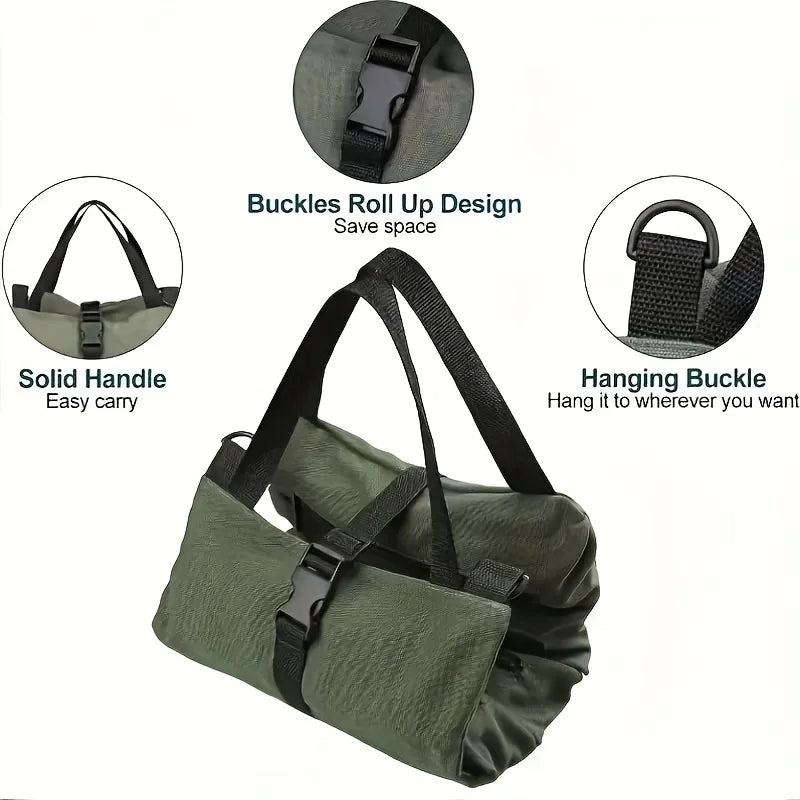 Multifunctional Electrician Tool Roll – Heavy-Duty Nylon Organizer for Mechanics & DIY