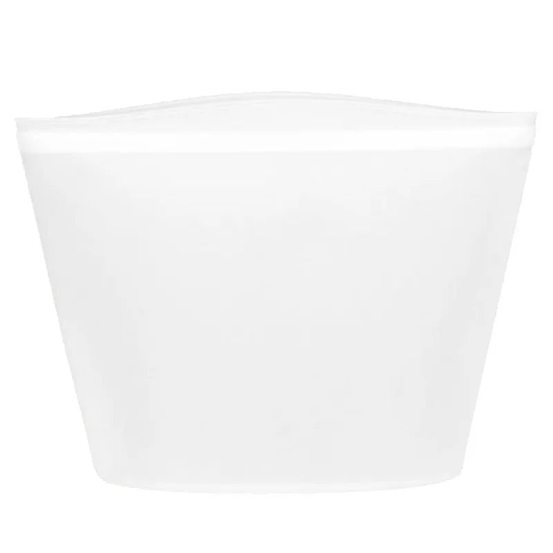 🛍️ Silicone Storage Bags – Reusable Food Grade Leakproof Set 🛍️