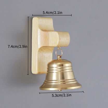 🔔 Wooden Door Bell – Japanese Wind Chime for Home & Garden Decor 🔔