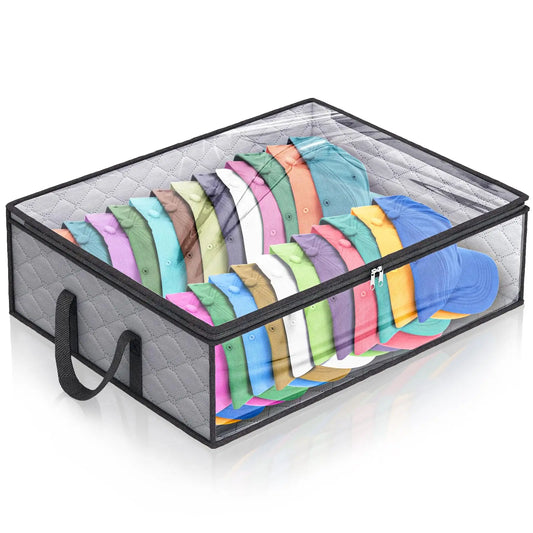 🧢 Hat Storage Bag – Foldable Organizer for 40+ Caps & More