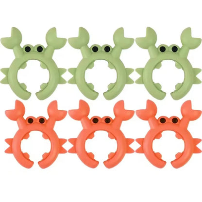 🍳 Silicone Spatula Rack – Multi-Function Crab Pot Clip Holder 🍳