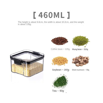 🍽️ Stackable Airtight Food Storage Containers | Clear Kitchen Pantry Boxes 🧂