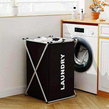 3 Grids Laundry Basket – Foldable Waterproof Clothes Hamper
