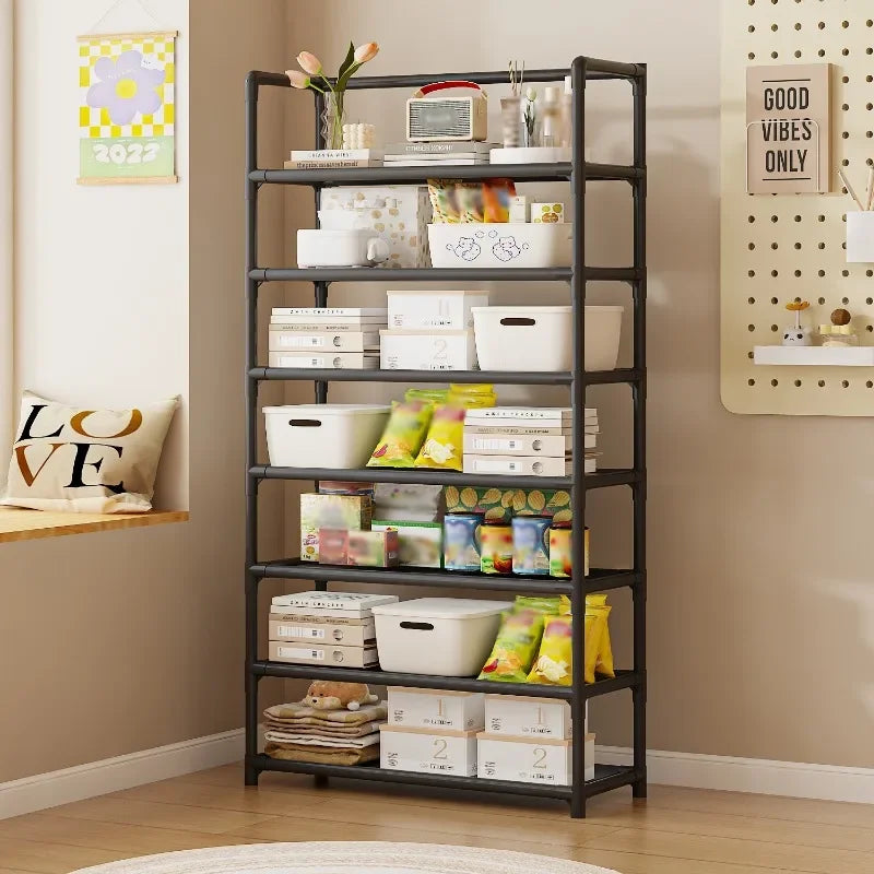 Multi-Layer Shoe Rack  Space-Saving Storage  Entryway Organizer