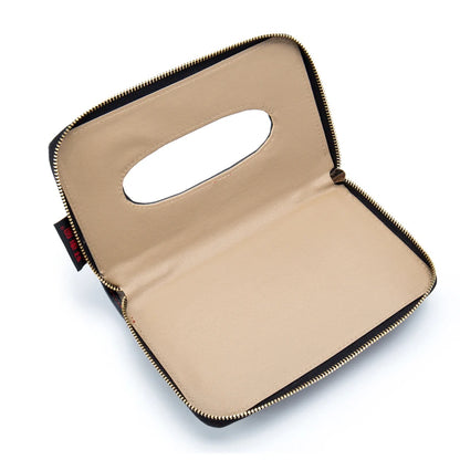 🧻 Car Sun Visor Tissue Holder – Premium PU Leather Organizer