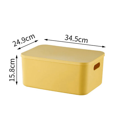 🎨 Colorful Stackable Storage Box 🧺 Tidy Up with Style! 🎨