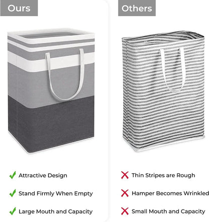 🧺 Foldable Laundry Basket – Waterproof & Space-Saving Dirty Clothes Bin 💧