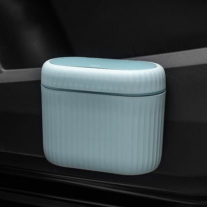 Pop-Up Car Trash Can – Door-Mounted & Desktop Use, Large Capacity Waste Bin