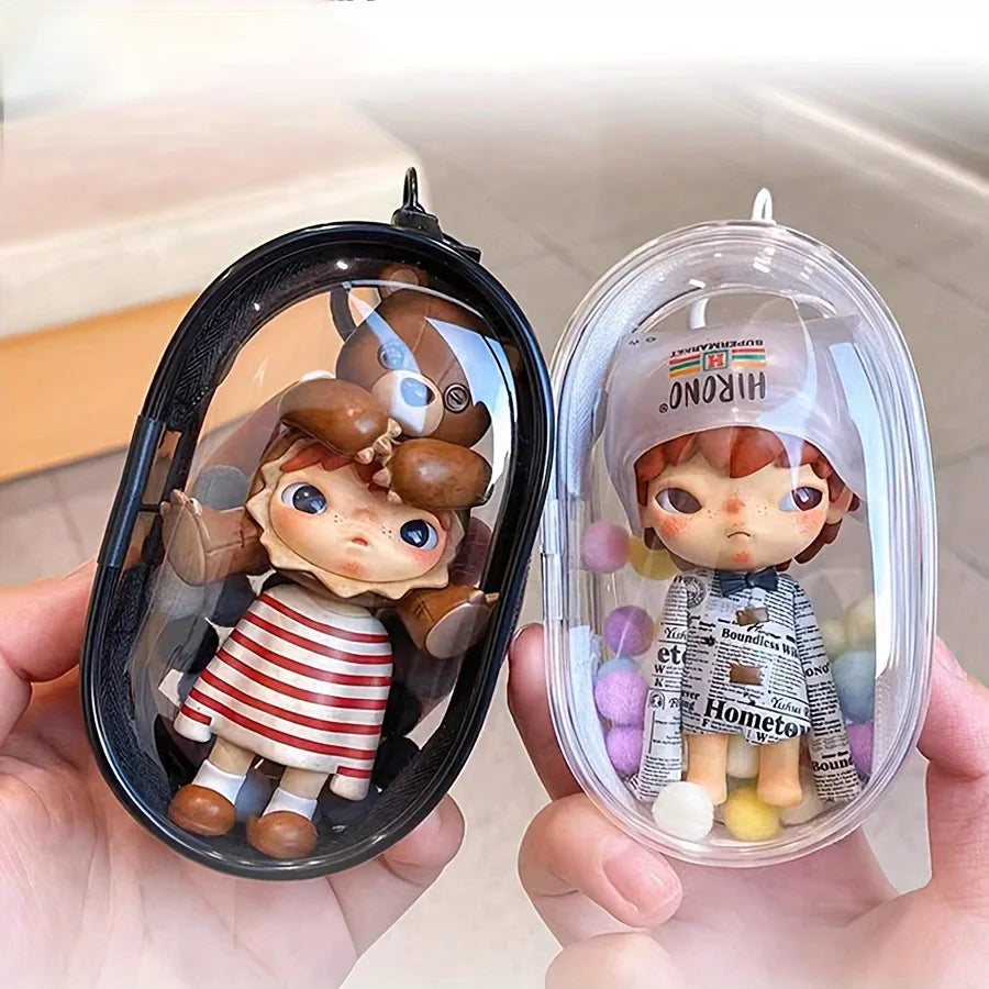 Mini Clear Zipper Storage Bag – Earphone & Charger Organizer
