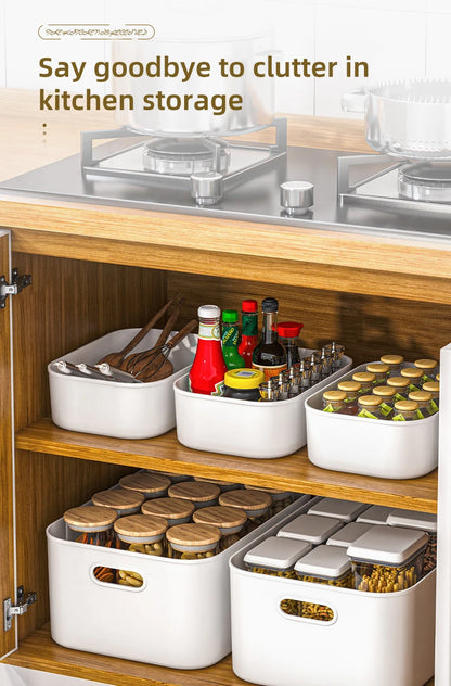 🎨 Colorful Stackable Storage Box 🧺 Tidy Up with Style! 🎨