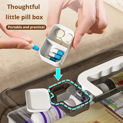 Multi-Layer Storage Case – Ideal for Vitamins, First-Aid & More