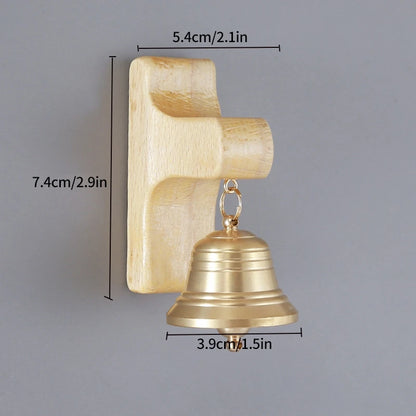 🔔 Wooden Door Bell – Japanese Wind Chime for Home & Garden Decor 🔔