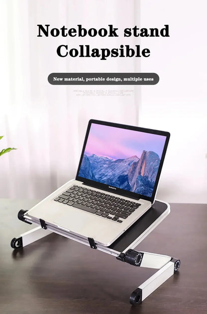 💻 Adjustable Laptop Stand ✨ Foldable & Portable 🧳 Aluminum Cooling Bracket 🧊