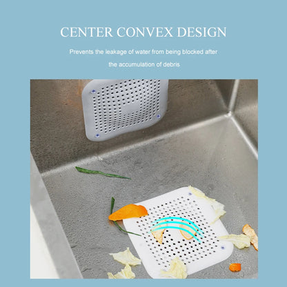 🌀 Silicone Shower Drain Hair Catcher – Anti-Clog Sink Stopper for Kitchen & Bathroom