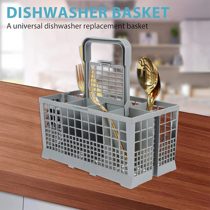 🍽️ Dishwasher Basket – Universal Foldable Cutlery Holder Storage 🍽️