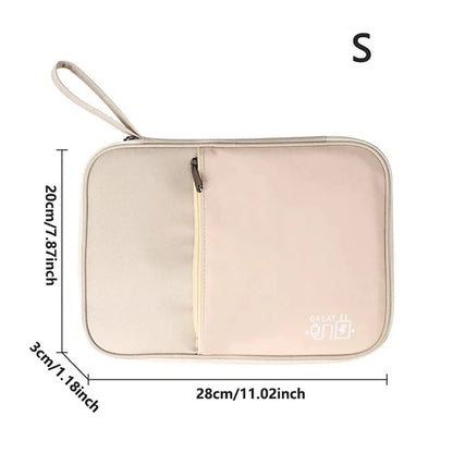 💼 Digital Cable Storage Bag – USB Cord, Charger & Power Bank Organizer Travel Case