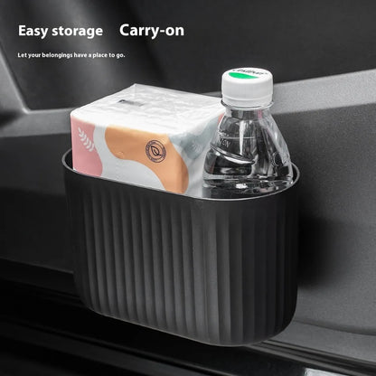 Pop-Up Car Trash Can – Door-Mounted & Desktop Use, Large Capacity Waste Bin