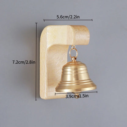 🔔 Wooden Door Bell – Japanese Wind Chime for Home & Garden Decor 🔔